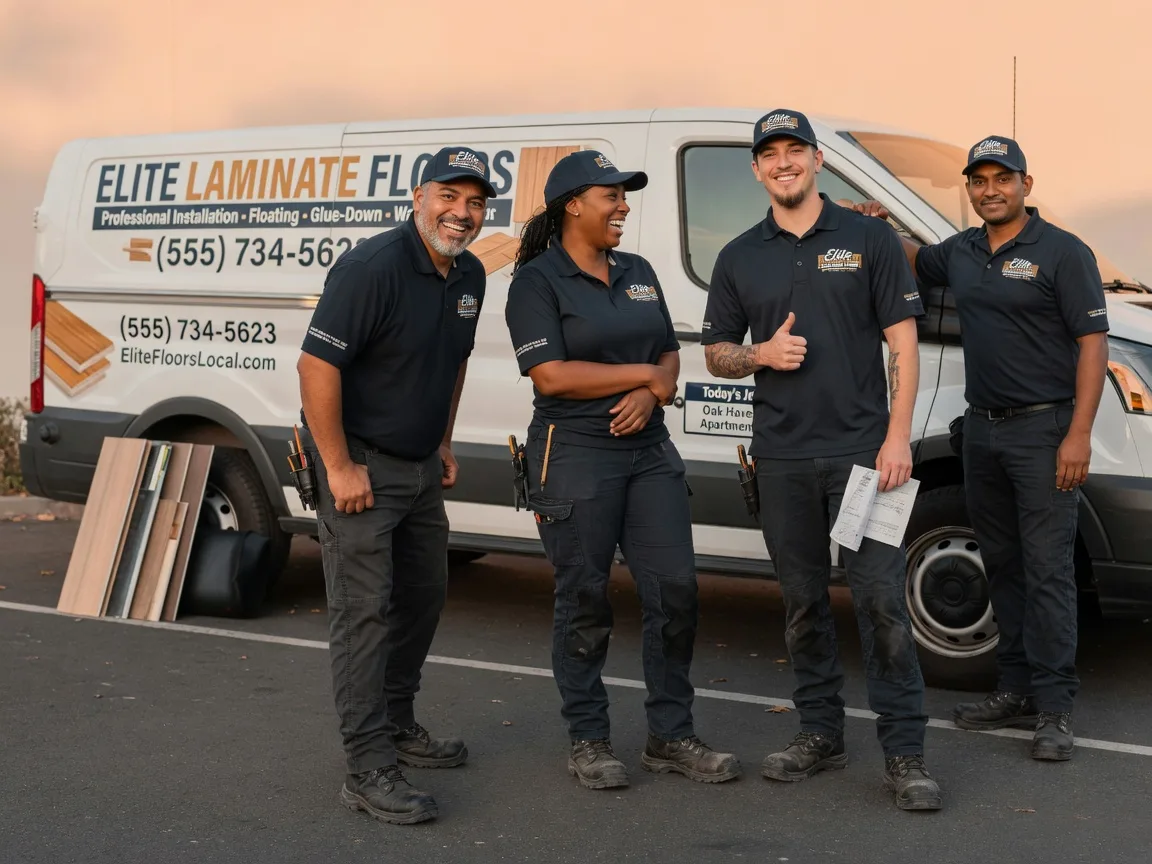 Laminate flooring installation company in Neche, ND